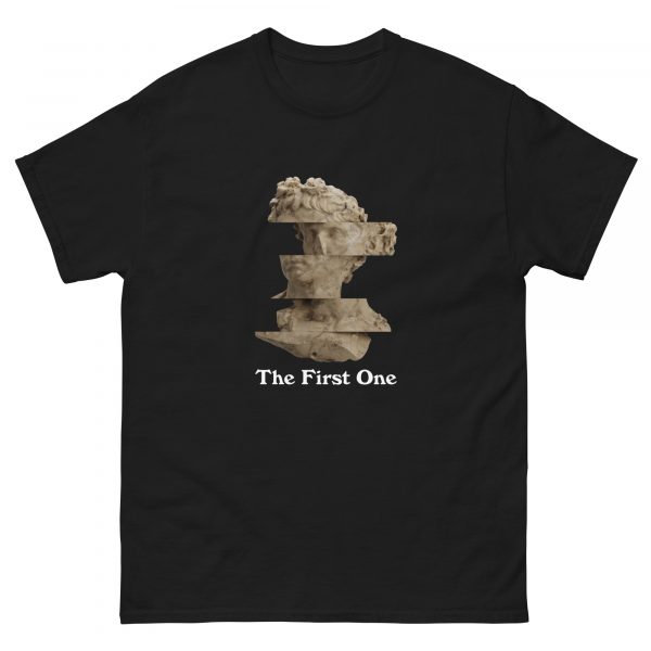 The first one reimaginated t-shirt black