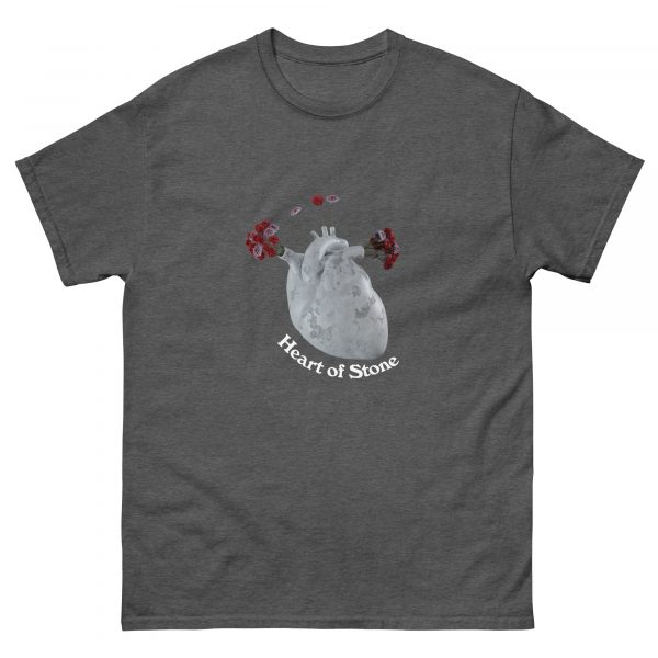 Heart of Stone t-shirt charcoal