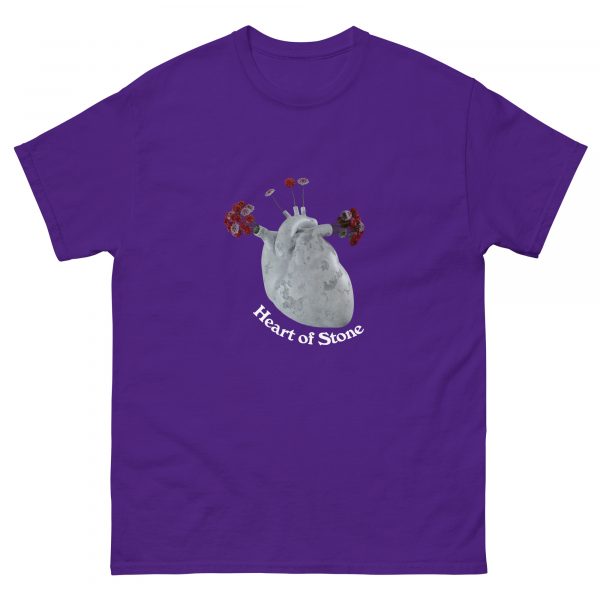 Heart of Stone t-shirt purple