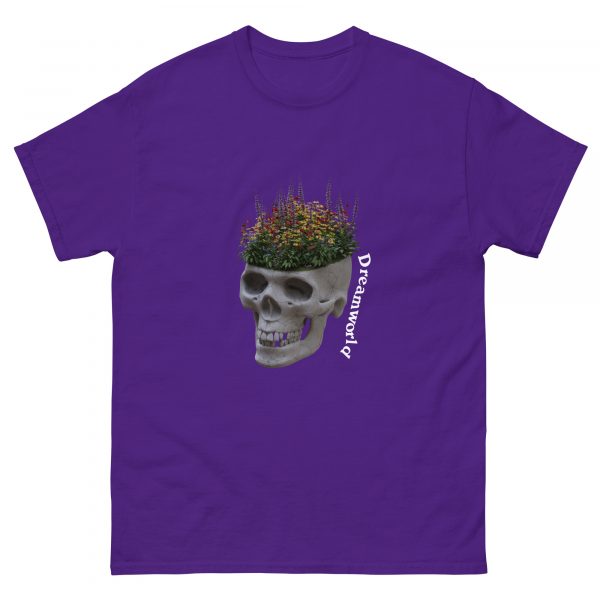 Dreamworld skull t-shirt purple
