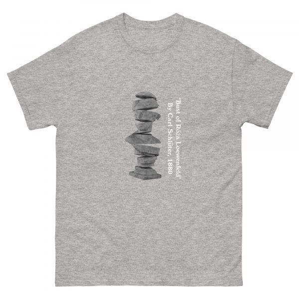 Bust of Roza t-shirt grey
