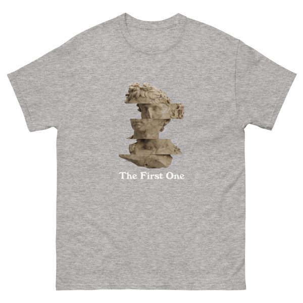 The first one reimaginated t-shirt grey