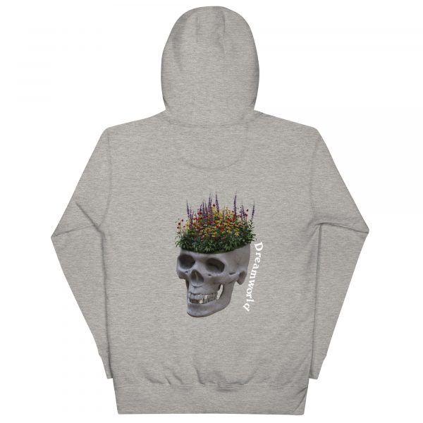 Dreamworld Skull hoodie grey