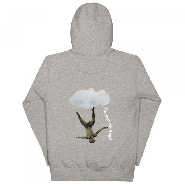 The Falling angel hoodie grey