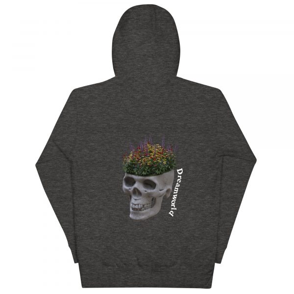 Dreamworld Skull hoodie charcoal