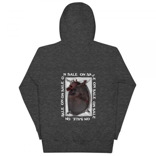 Heart on sale charcoal hoodie