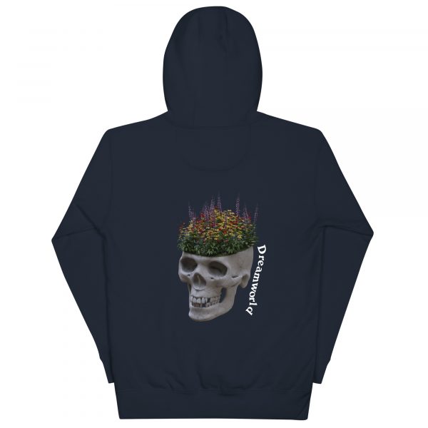 Dreamworld Skull hoodie navy