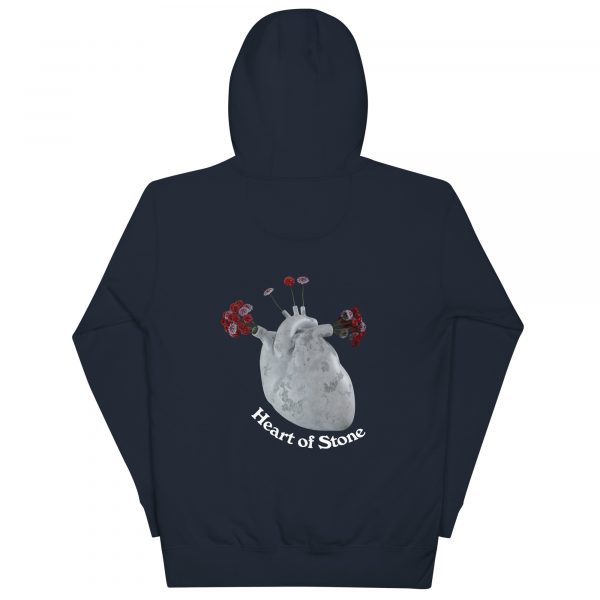 Heart of Stone hoodie navy