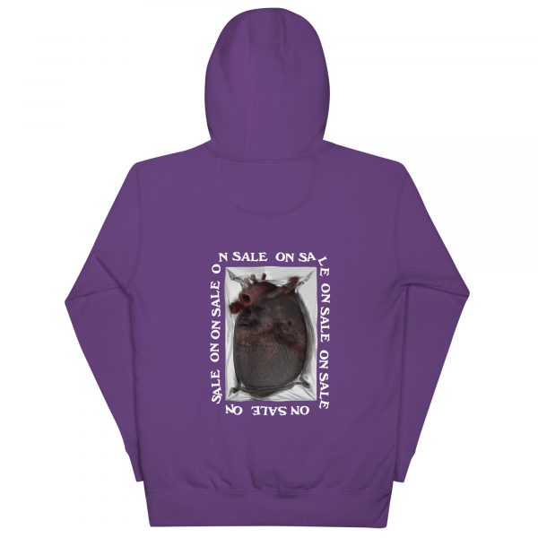 Heart on sale purple hoodie