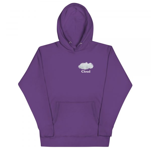 The Falling angel hoodie purple
